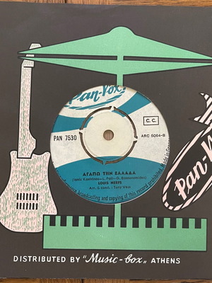 Louis Neefs Iris / Agapo Tin Ellada 45 used vinyl