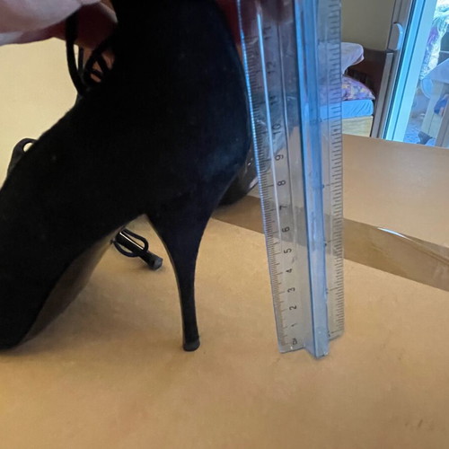 Branded Italian Pumps Size 38 Leather Suede