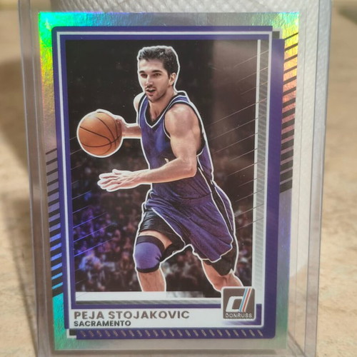 Peja Stojakovic Silver 2025-26 Donruss Card new