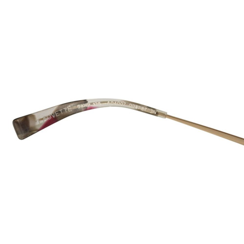 Alain Mikli Paris Fauvette round cat eye sunglasses, gold multicolor