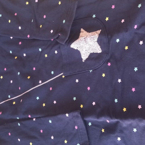 Sweatshirt dress and fitted t-shirt pack like new, ages 6 and 8