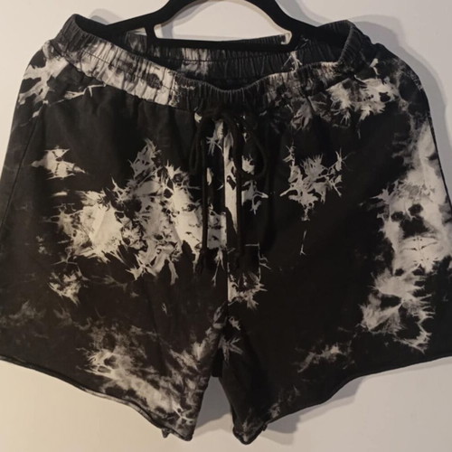 Shein shorts used, pack of 3, size small, black and white