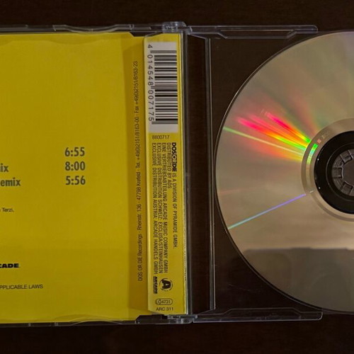 DJ Quicksilver I Have A Dream / Bellissima Remixes CD like new