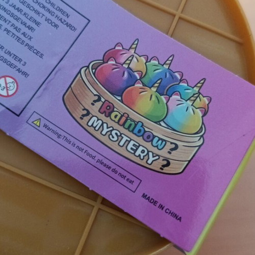 Rainbow Mystery Squishy new, unopened