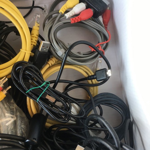 Cables and power adapters for computers and phones pack of 33 new