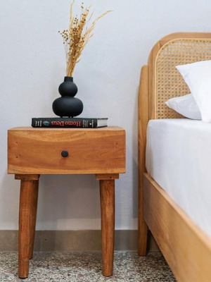 Nextdeco Tribeca nightstand new, recycled teak wood