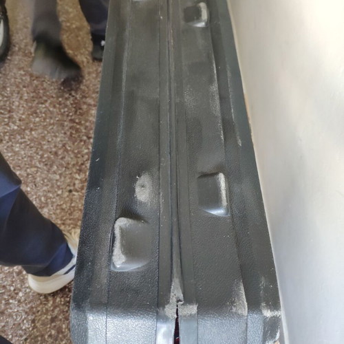 Hydraulic jack "Crocodile" 2 ton used with case for repair or spare parts