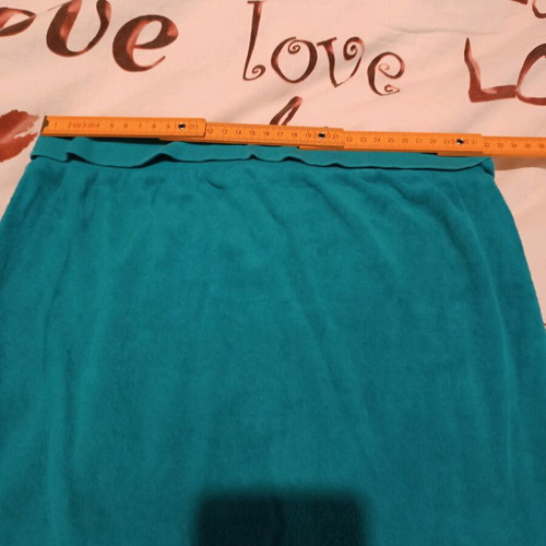 Pink Woman one-piece used, turquoise elastic jumpsuit