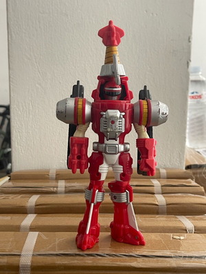 Power Rangers Red Turbo Drill used