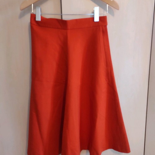 H&M skirt orange like new, size M