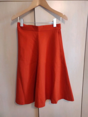 Φούστα H&M πορτοκαλί σαν καινούργιο, μέγεθος M