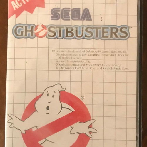 Sega games used, pack of 3, Ghostbusters, The Cyber Shinobi, Jurassic Park