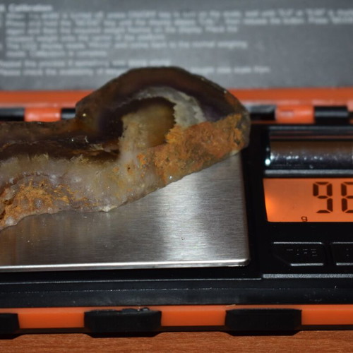 Mineral sample pyrite and crystal 98 grams like new