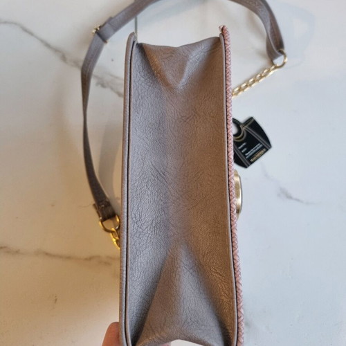 Magnifique pink/grey handbag new with tags