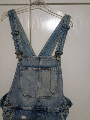 Τζιν ολόσωμη φόρμα Pull & Bear small σαν καινούργια, μπλε