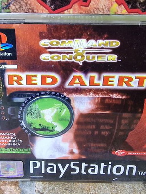 Command & Conquer Red Alert PlayStation 1 used, Greek version