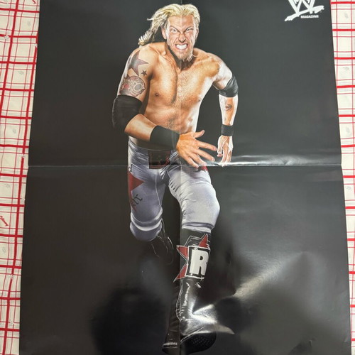 WWE Edge poster like new from WWE magazine