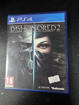 Dishonored 2 PS4 game like new with booklet