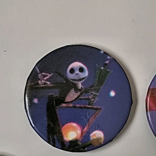 Nightmare Before Christmas pins set of 8 like new