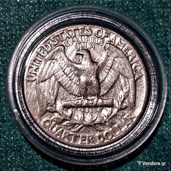 1957 Washington Silver Quarter Dollar UNITED STATES OF AMERICA ¼ Dollar  .