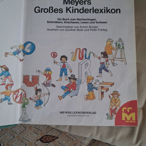 Grosses Kinderlexikon book used, German language