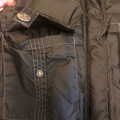 Alouette Planet Long Jacket like new, size XL-XXL, black and gray