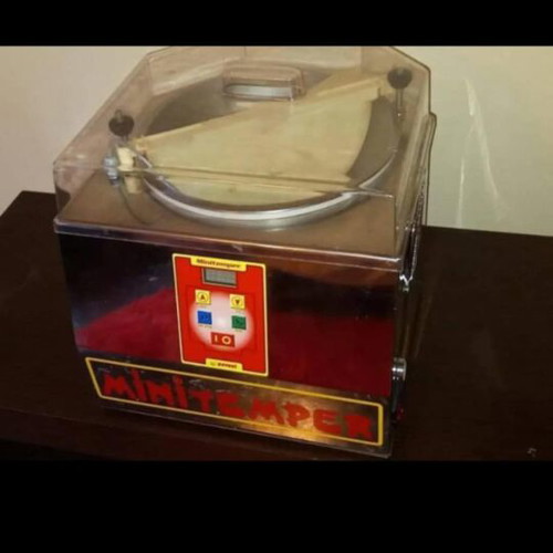 Mini chocolate tempering machine like new Minitemper Pavoni