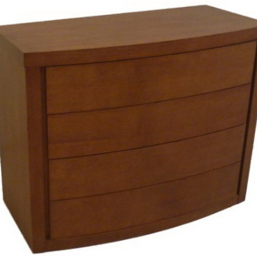 Bedroom Vanity Dil-827 new, MDF with oak finish, brown