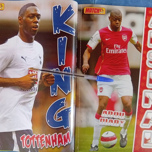 Match Football Magazine Issue 8-14 May 2006 Like New with Newcastle Posters