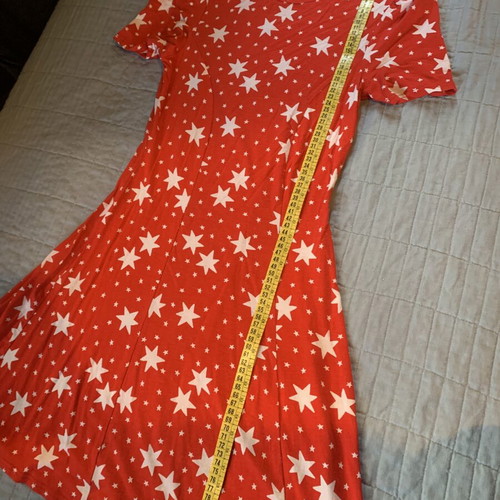Asos skater mini dress size Small, like new, stars pattern