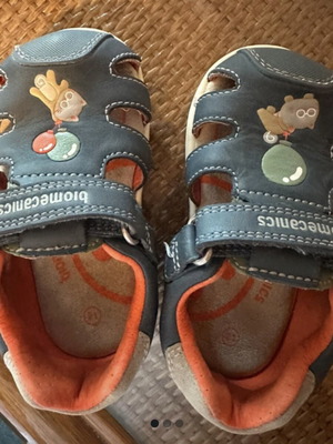 Biomecanics sandals for first steps, size 21, grey