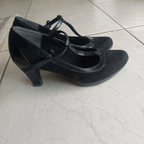 Marco Tozzi Black Shoes like new, size 38