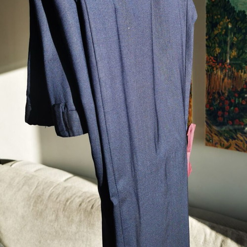 Hugo Boss blue suit with bow tie like new