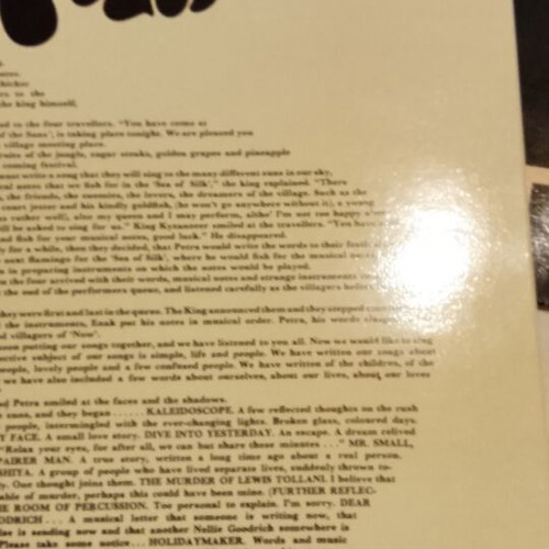 Tangerine Dream 1967 vinyl, psychedelic rock