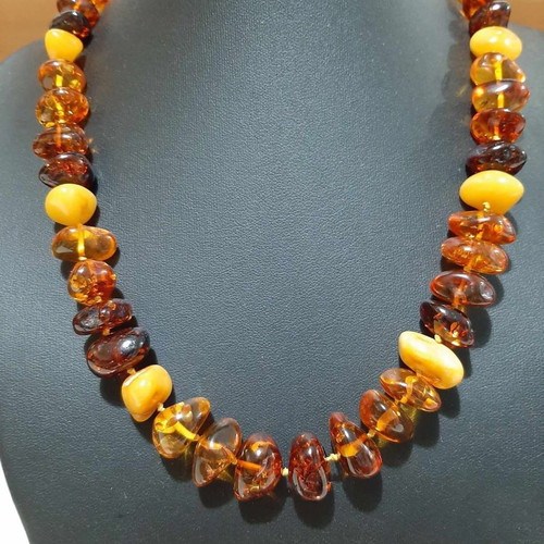 Baltic amber necklace new from personal collection