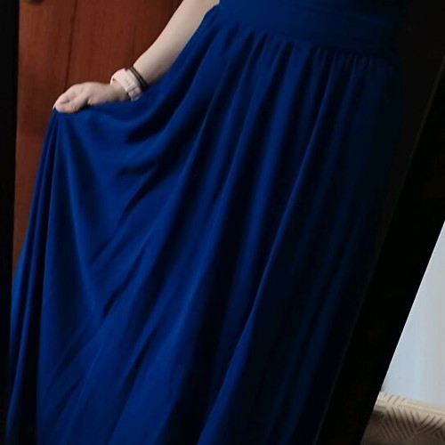 Maxi dress blue like new Eva et Lola