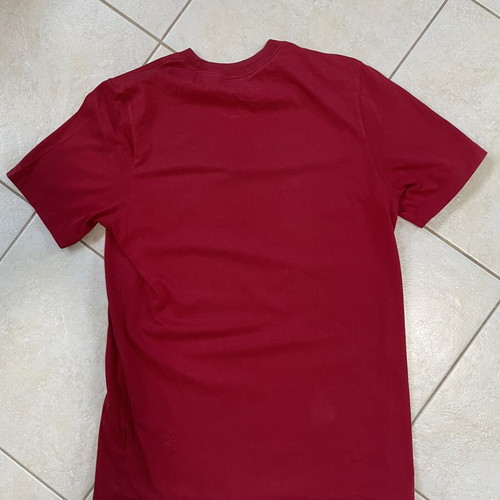 Jordan T-shirt, red, size Medium, slim fit