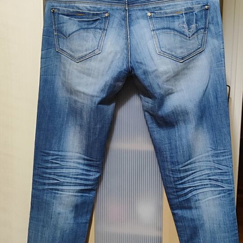 Fracomina low-rise women's jeans, size 30/44, blue