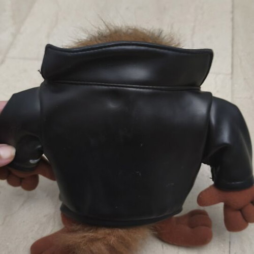 Vintage Looney Tunes Biker Taz plush 20cm like new