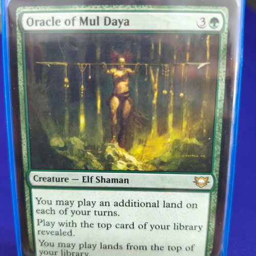 Magic the Gathering Oracle of Mul Daya card like new