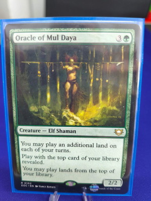 Magic the Gathering Oracle of Mul Daya card like new