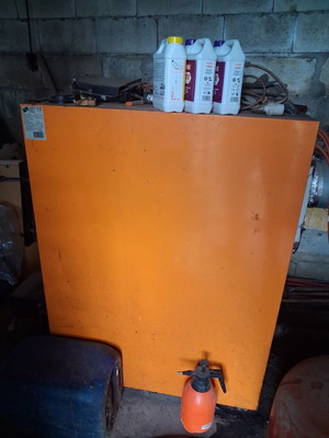 Saturn Wood Boiler Model CT 70F Used 70,000 Kcal/h