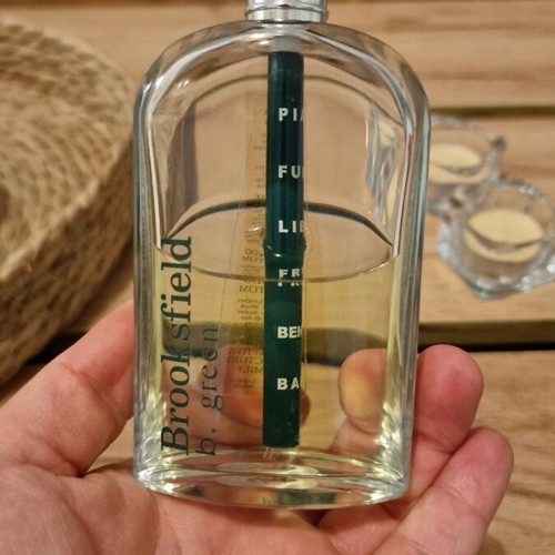 Brookfield b.green regular perfume used, tester 90 ml