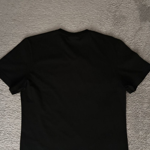 Lacoste men's V-neck t-shirt black size S