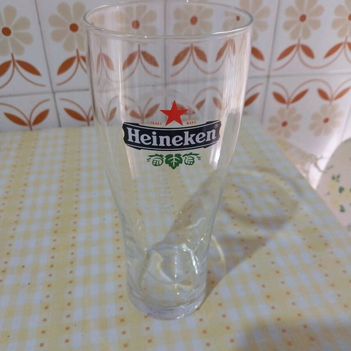 Heineken beer glasses new, set of 6 pieces