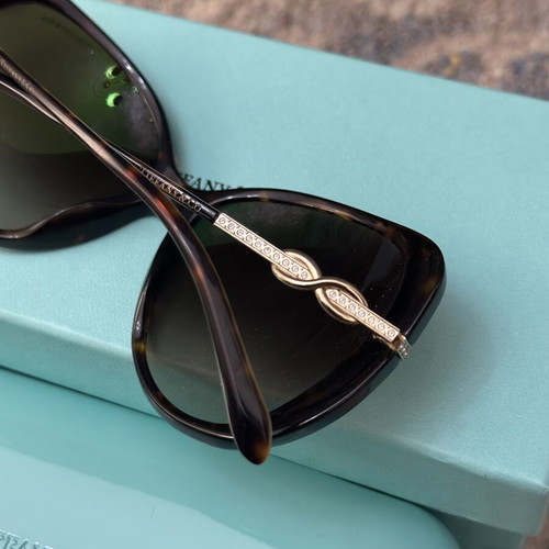 Tiffany & Co. TF 4126-B sunglasses used with case and box