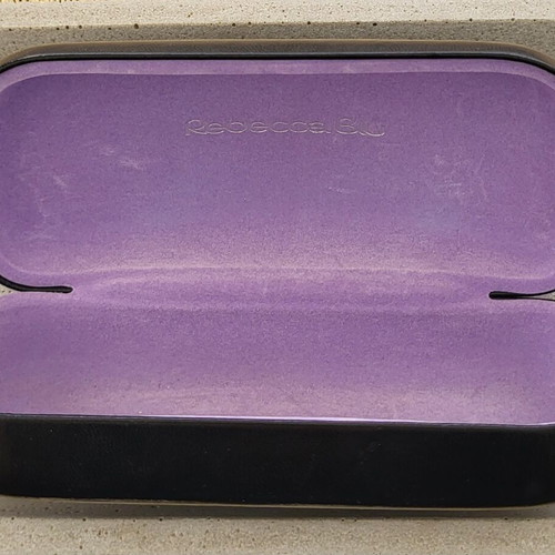 Rebecca Blu sunglasses new with case black and beige