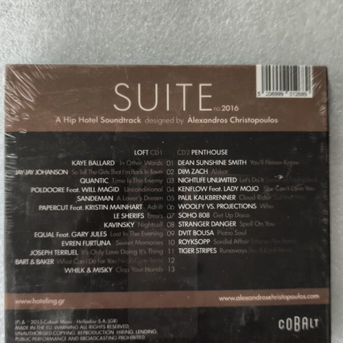 Suite No 2016 2CD new, electronic
