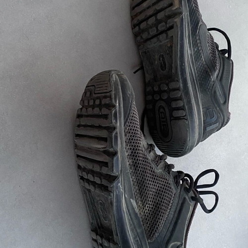Nike sport shoes used, black size 42