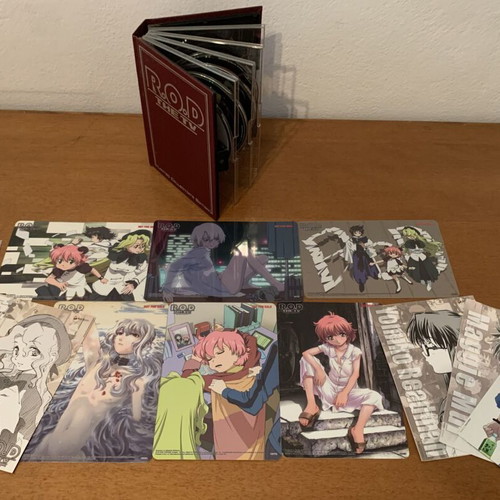 Read or Die R.O.D.+ DVD Limited Book Collectors Edition Box Set like new, Anime Manga
